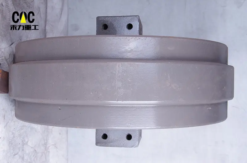Fast delivery Excavator Idler Roller - Construction machinery ZAX870 Front Idler for excavators of Hitachi – Heli detail pictures