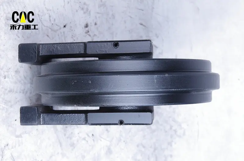 pc55 idler wheel and track adjuster pc200 track roller idler PC55