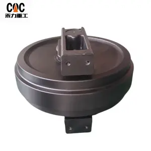 HITACHI zax200-5A/ZX200-5G(P/N:9303011) front idler ass’y made by CQC track -OEM manufacture for HITACHI XEMG LIUGONG -
