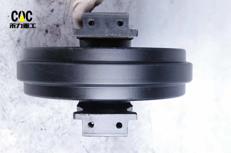 R60 Idler R60 For R60 Construction Machinery Spare Parts Excavator Oriented Roller Guide Idler,Mini Excavator Rollers