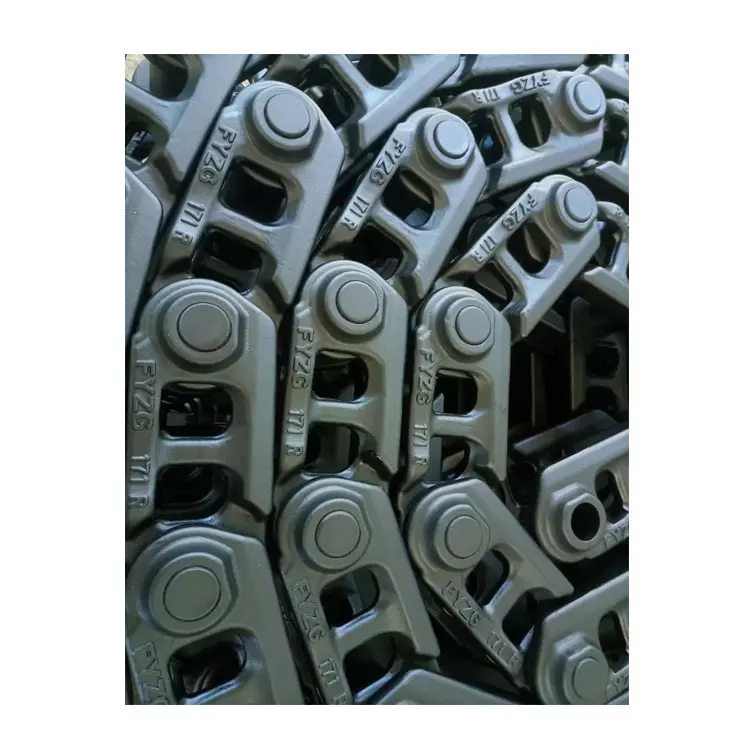 Track Shoe Excavator Undercarriage Parts Track Chain / Track Link Ex120 Ex200 Excavator Track Assembly china chain links