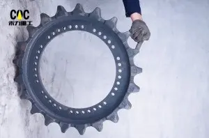 High Quality excavator r275 Sprocket rim for hitachi excavator Chain EX100-3 Sprocket rim 1010325