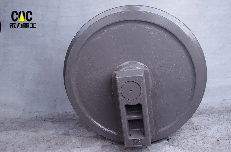ihi front track idler assy for mini excavator jcb wheel bulldozer parts rubber idler r944