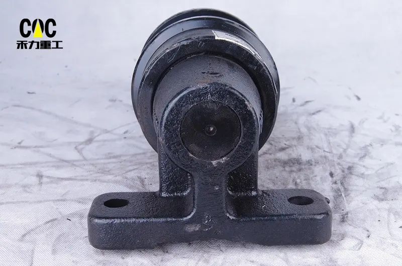 Made in India Excavator Carrier Roller EX120 EX100  Carrier Roller Good Quality Track Bottom Top Roller