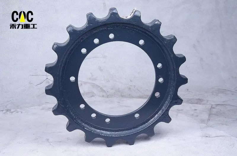 Hot New Products Rear Sprocket - Excavator Sprocket,Professional factory OEM excavator Sprocket zax60, assembly part, Induction hardening – Heli detail pictures