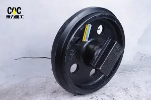 OEM Factory for Undercarriage Idlers - High Quality Roller Ex70 Front Idler Guide Wheel Pc360 7, Hot Sale Ms 120 Excavator Price In Japan R210 Front Idler Made in India front idler – Heli