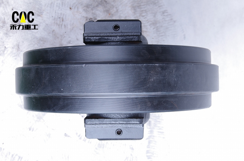 Excellent quality Cqc Front Idler Zax870 - Undercarriage parts EX100 Track idler excavator front idler – Heli detail pictures