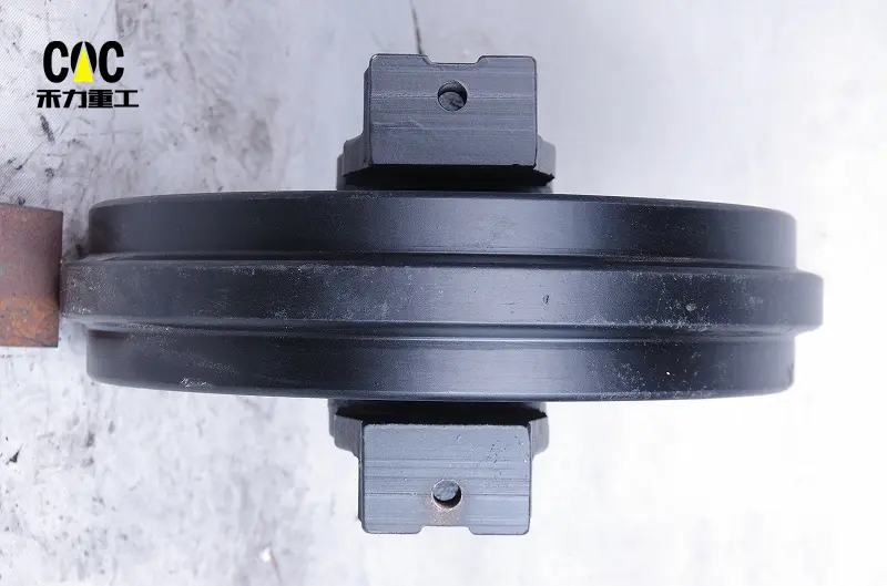 Factory Cheap Hot Ihi Mini Excavator Front Idler - Mini excavator idler front idler with bracket undercarriage idler r80 – Heli detail pictures