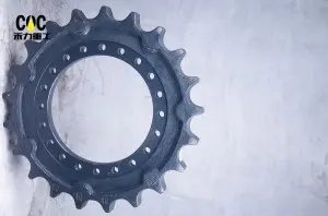 JCB220 Series Excavator Chassis Top Rollers Track Roller Idler Rubber Track Chain Sprocket for JCB Undercarriage Parts Kazakhstan excavator sprocket