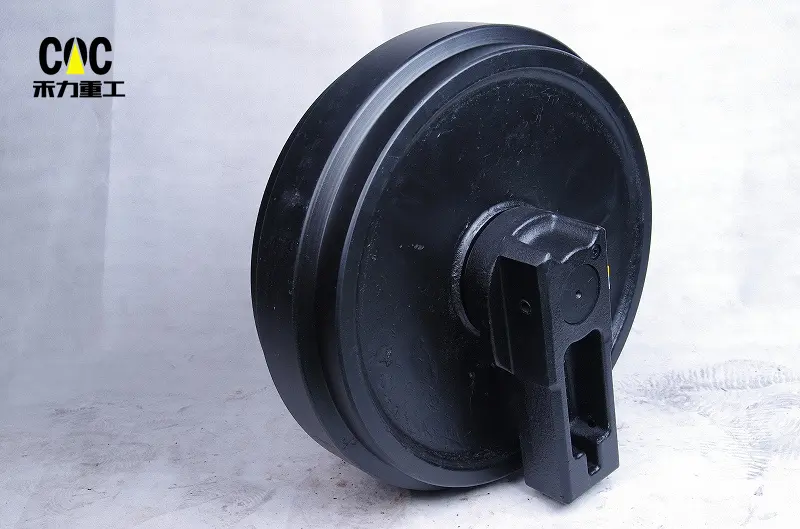 OEM/ODM China Excavator Idler Parts - Crawler excavator parts DX200 DX255LC DX300 DX300LC track idler group front idler assy Guide Wheel – Heli