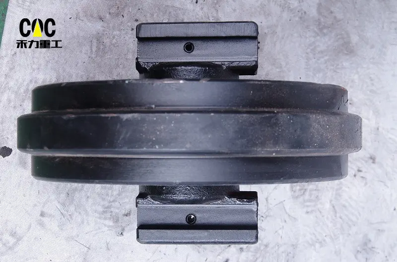 Doosan Mini Excavator Front Idler/Idler Roller/Guide Wheel DX60 India Excavator sprocket