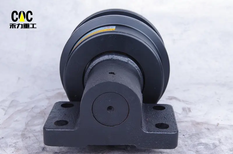 100% Original Carriage Carrier Roller - Hot Sale EX100 EX120 EX200 EX220 EX300 EX400 EX450 EX550 EX600 EX800 EX1200 Excavator Carrier Roller Upper Roller Top Roller – Heli detail pictures
