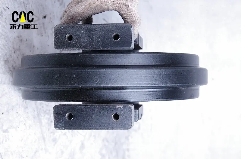 pc55 idler wheel and track adjuster pc200 track roller idler PC55