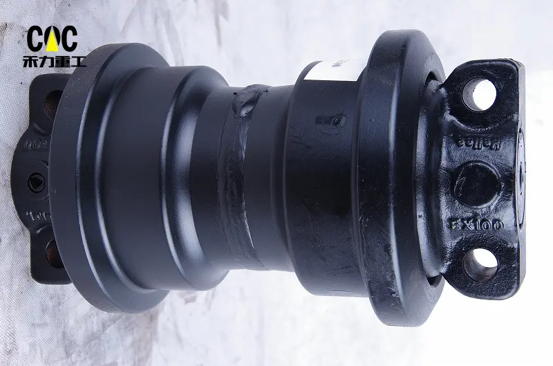 Factory Cheap Hot Heavy Duty Track Rollers - Sell EX100 Bulldozer Metal Bottom Roller Excavator Track Roller – Heli detail pictures