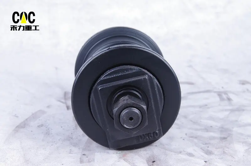 Factory wholesale Track Lower Roller - Doosan Excavator Track Roller Dx55 Dx60 Dx70 Dx80 Bottom Roller Support Roller – Heli detail pictures