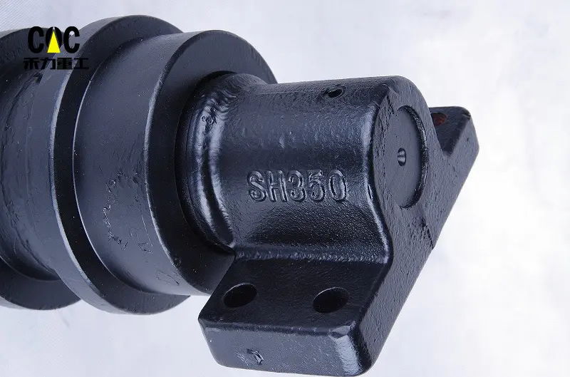 Newmetal High Quality Mini Excavator Undercarriage Parts Sh350 Carrier Roller