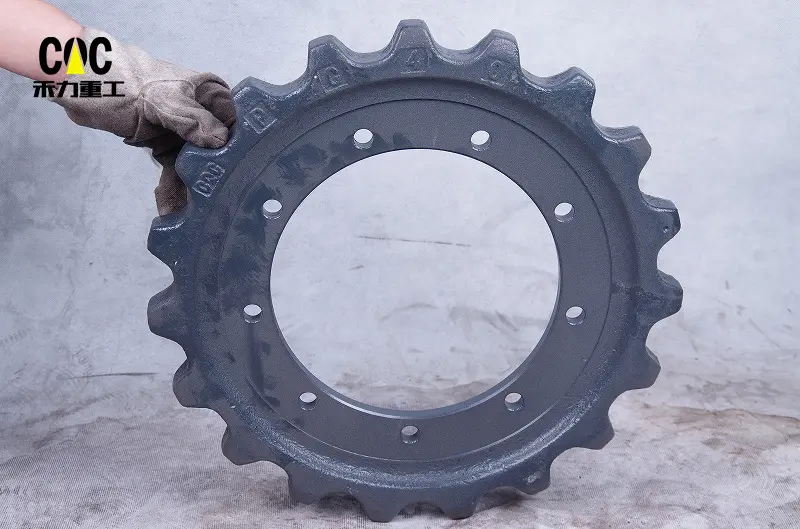 Best quality Mini Excavator Sprocket - Premium Sprocket PC20 PC30 PC40 For Mini Excavator with High Quality Sprocket PC40 – Heli detail pictures