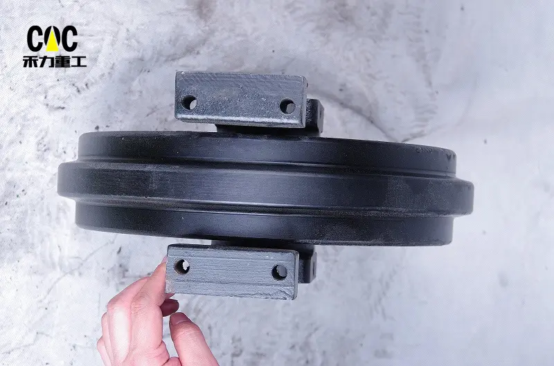 Mini excavator parts PC40 Chassis parts High quality excavator track idler idler PC40