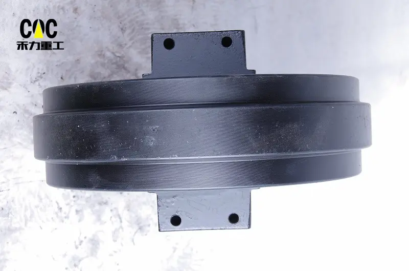 High quality SH60 SH65 SH100 SH120 SH200 SH220 SH260  excavator idler assembly for undercarriage parts