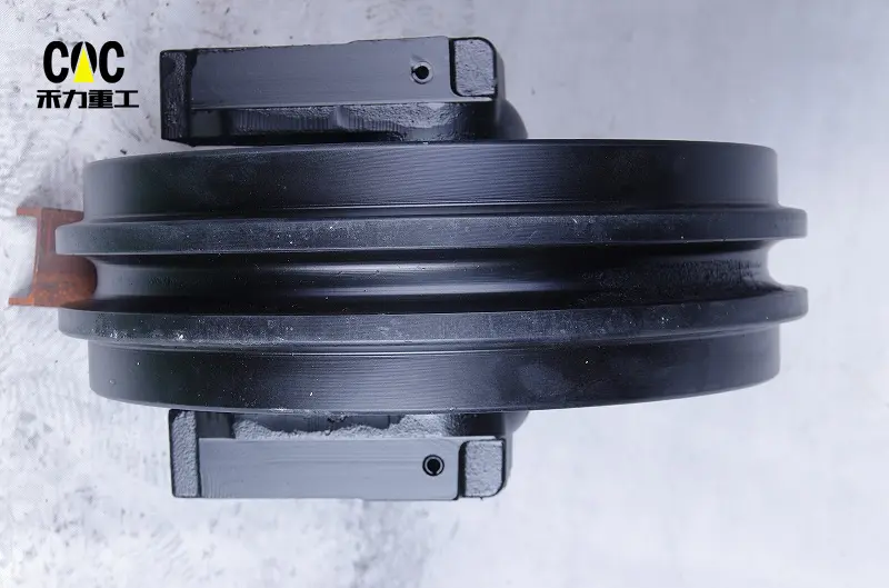 Low price for Cqc Front Idler Pc400 - excavator front idler PC200-5 idler roller OEM no.20Y-30-00030 – Heli detail pictures