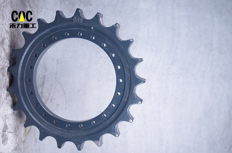 Mini excavator undercarriage parts Sprocket zy200 spare parts mini digger sprocket spare parts excavator
