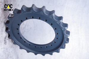 Best quality Mini Excavator Sprocket - Mine excavator parts DOOSAN sprocket DH220 SANY 215 excavator sprocket – Heli