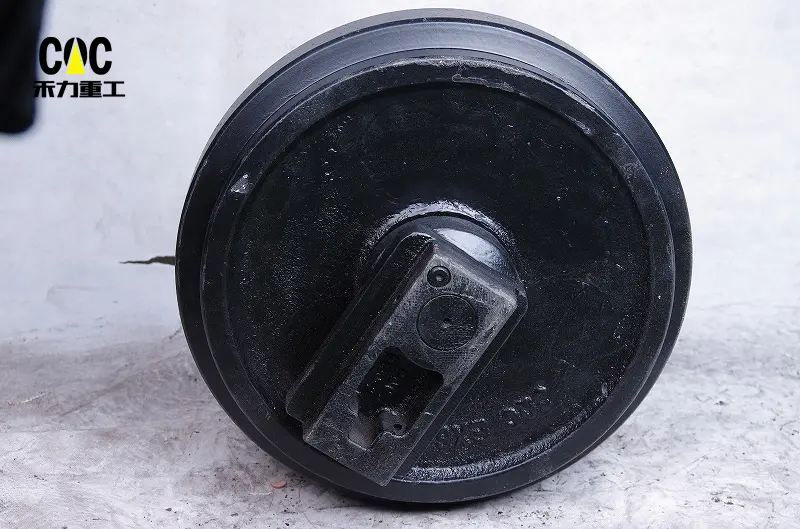 EX60-5 Excavator Front Idler EX60 Idler Wheel Group top roller Track roller Indian excavator cat idler