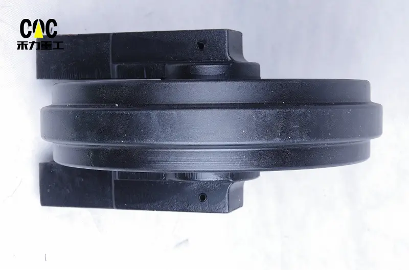 Front Track Idler Assy For Mini Excavator Jcb Wheel Bulldozer Parts Rubber Idler Js220 Pc20 Pc60 Pc200 Pc300 Ex120-2 Js220 Made in Mexico Idler PC60