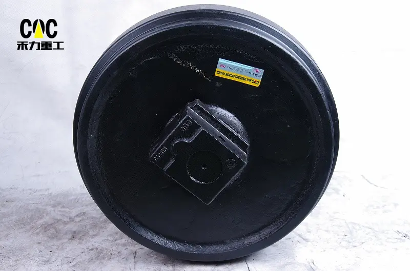 ihi front track idler assy for mini excavator cqc wheel bulldozer parts rubber idler dh450