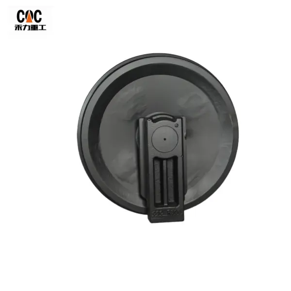 Hyundai-(81ND-13050)-R800-FRONT idler assembly/CQC-OEM-manufacture,heavy construcation machine part,china front idler factory Featured Image