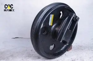 Mini excavator idler front idler with bracket undercarriage idler r80