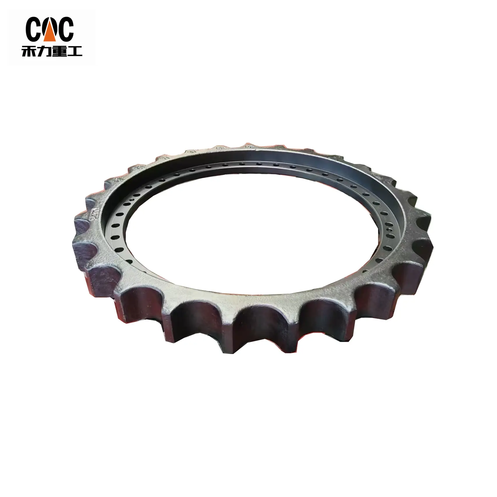 CAT-EXCAVATOR E375(8E4686)drive sprocket rim,CQC- OEM manufacture for excavator undercarriage part/sprocket factory direct