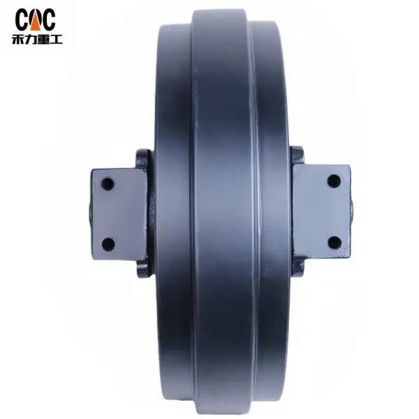 Undercarriage parts EX100 Track idler excavator front idler assembly made by CQC Track
