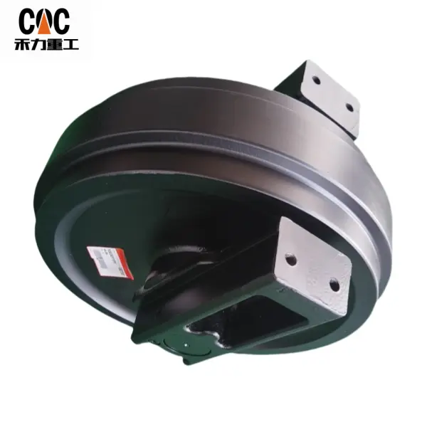 HITACHI zax200-5A/ZX200-5G(P/N:9303011) front idler ass’y made by CQC track -OEM manufacture for HITACHI XEMG LIUGONG -