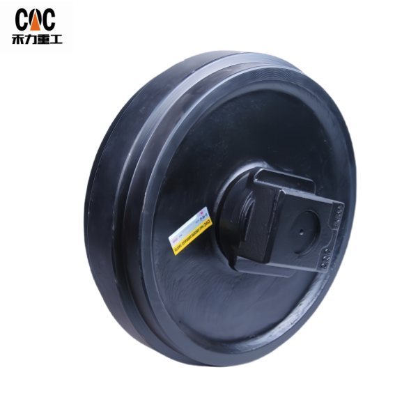 Undercarriage parts EX100 Track idler excavator front idler assembly made by CQC Track