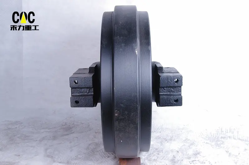 TOP Quality Undercarriage Parts Excavator Track Adjuster Assy front idler roller bucket pin spare parts