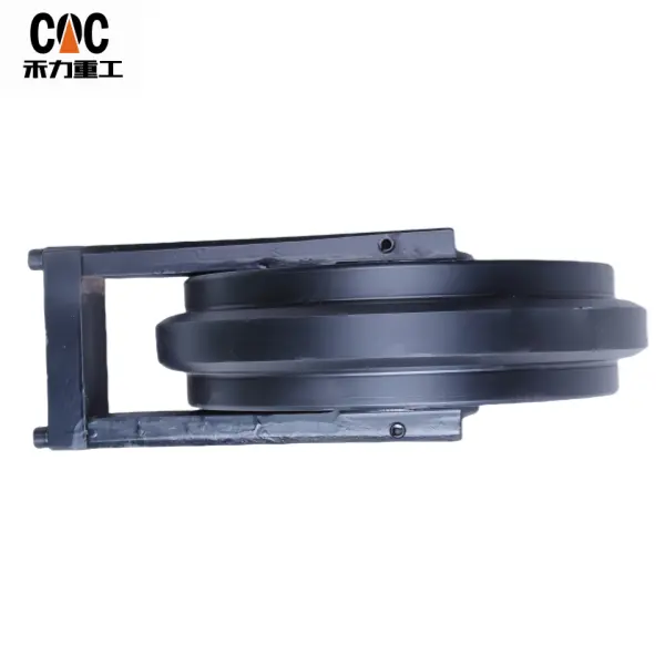 Excavator spare parts low price idler roller for bob cat e305 track idler for excavator