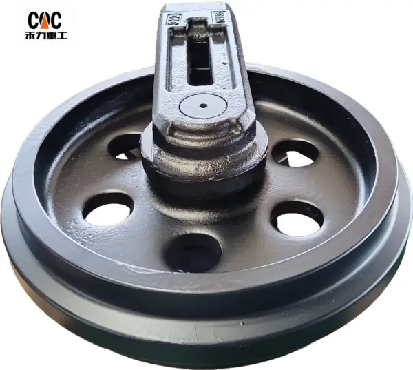 YQS35 FRONT IDLER GP ASS’Y MINI EXCAVATOE UNDERCARRIAGE PART CQC-TRACK PART MADE IN CHINA