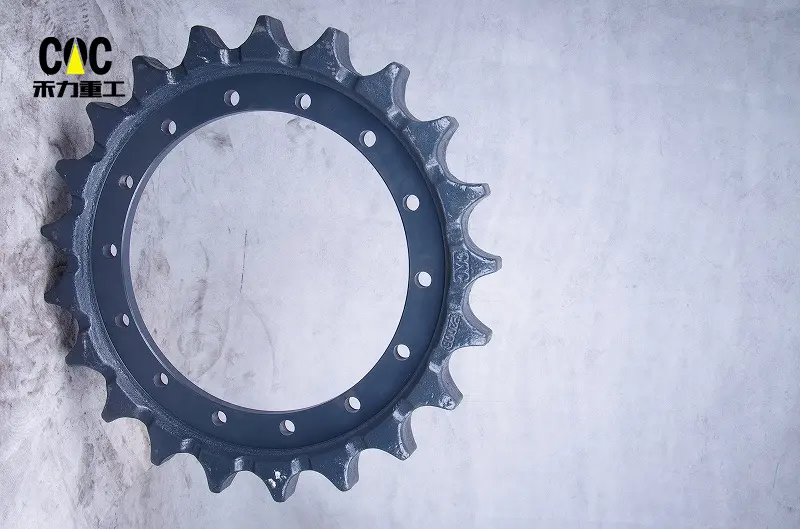 Construction Machinery E320 Excavator (8E9805/ ZZYS0031)-caterpillar excavator undercarriage part prices Steel Sprocket RIM