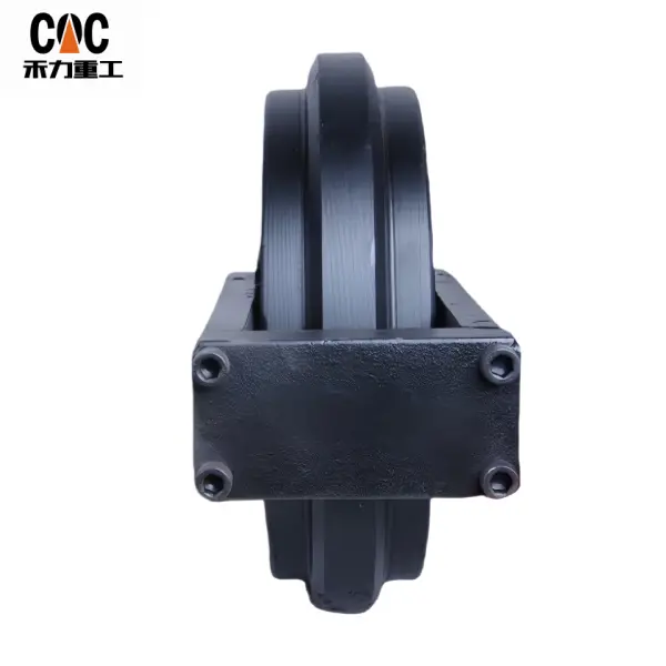 Excavator spare parts low price idler roller for bob cat e305 track idler for excavator