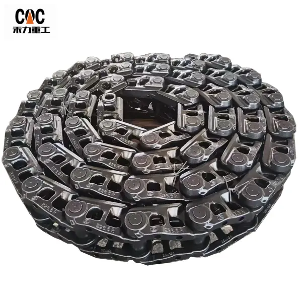 (208-32-00300/208-32-00401/KM2489/46)Komatsu PC400-6 track chain ass’y CQC good at manufacting undercarriage part