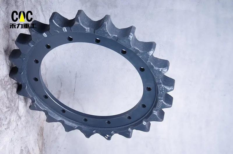 Construction Machinery E320 Excavator (8E9805/ ZZYS0031)-caterpillar excavator undercarriage part prices Steel Sprocket RIM