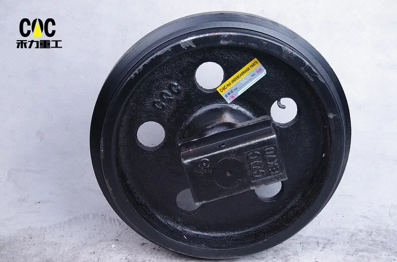 OEM Factory for Undercarriage Idlers - High Quality Roller Ex70 Front Idler Guide Wheel Pc360 7, Hot Sale Ms 120 Excavator Price In Japan R210 Front Idler Made in India front idler – Heli detail pictures