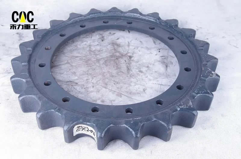 Wholesale Price Mini Excavator Sprockets - Excavator Undercarriage parts sprocket EX100 EX120 EX150 EX200 for Hitachi  – Heli detail pictures