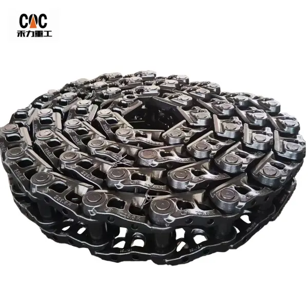 (931963/9202850/81EM-27010/14530361/1182-00010)excavator track chain manufacturer/PC200-5/EC240B/R210-7 etc.