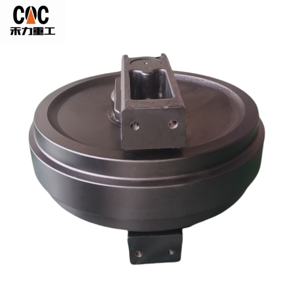 HITACHI zax200-5A/ZX200-5G(P/N:9303011) front idler ass’y made by CQC track -OEM manufacture for HITACHI XEMG LIUGONG -
