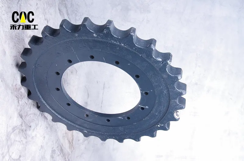 China Cheap price Roller Grp - E70 E70B mini Excavator Undercarriage Parts Track Bottom Roller Sprocket Top roller Idler For Caterpillar – Heli detail pictures