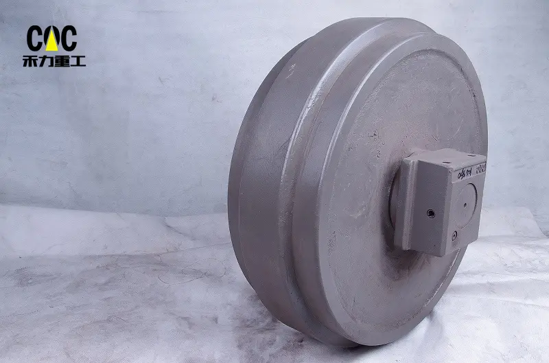China Cheap price Excavator Idler - Undercarriage Parts Excavator KC360 Idler  Front Idler Wheel Group Idler Assembly – Heli