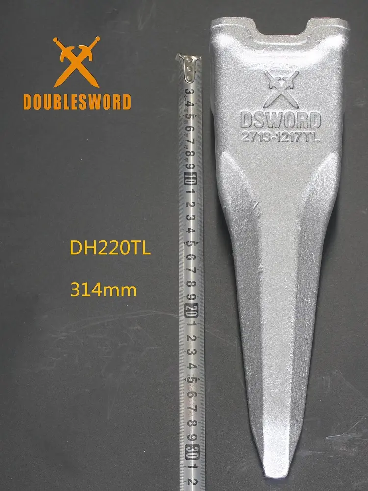 China Supplier DH220 27131217 Bucket Tooth Of Excavator Heavy Duty Bucket Teeth