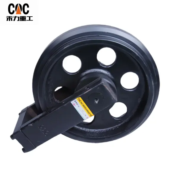 Excavator spare parts low price idler roller for bob cat e305 track idler for excavator